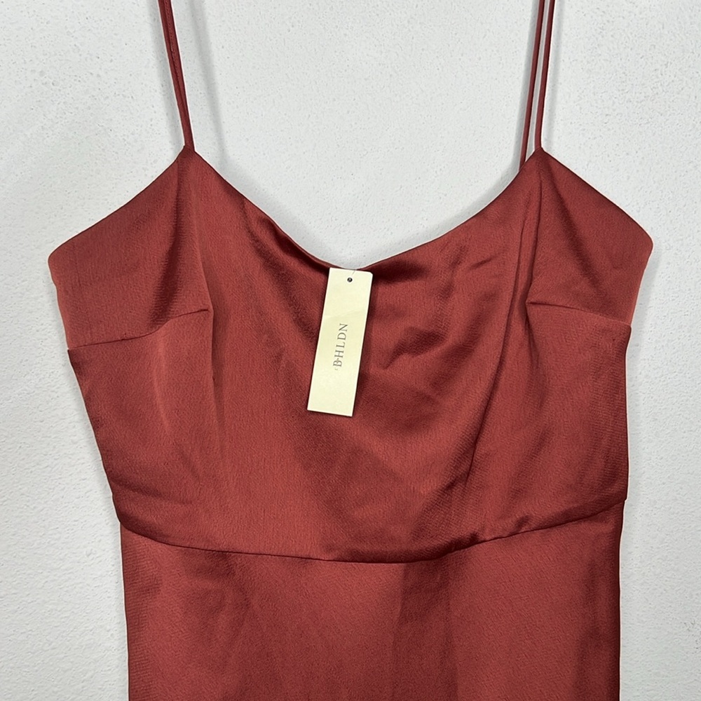 BHLDN Leti Dress in Cinnamon, size 10 NWT - Picture 4 of 8